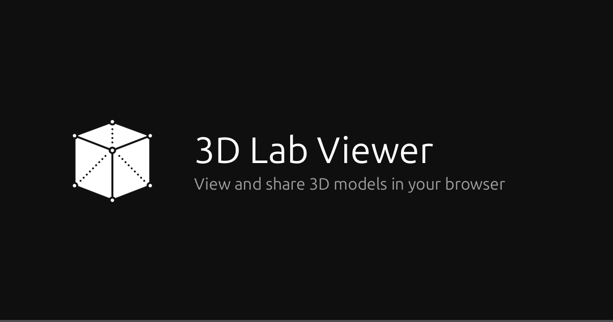 Show HN: 3D Lab Viewer – View Step, STL, 3MF Files in the Browser